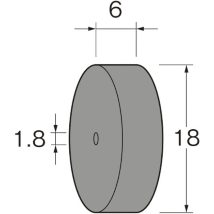 リューター ホイール型カーボランダムゴム砥石(Tcode:1262681)