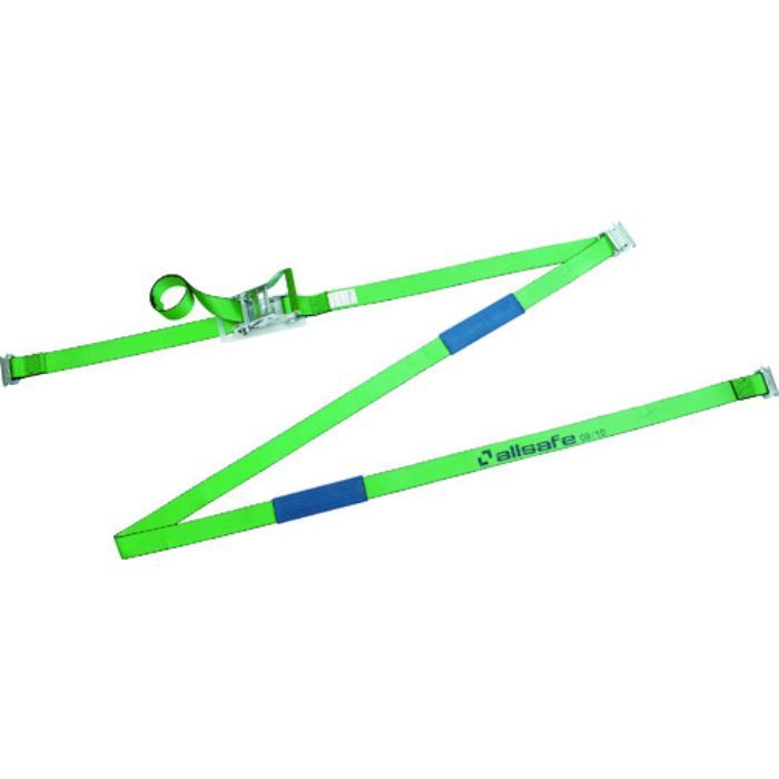 allsafe ベルト荷締機 リターン式T-ワンピース付きラッシングベルト(Tcode:4795423)