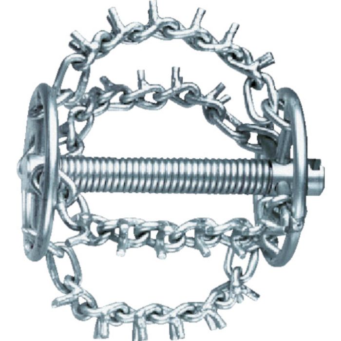 ローデン 排水管掃除機用交換先端ツール スパイクカッタ75 φ22mmワイヤ用(Tcode:8067769)