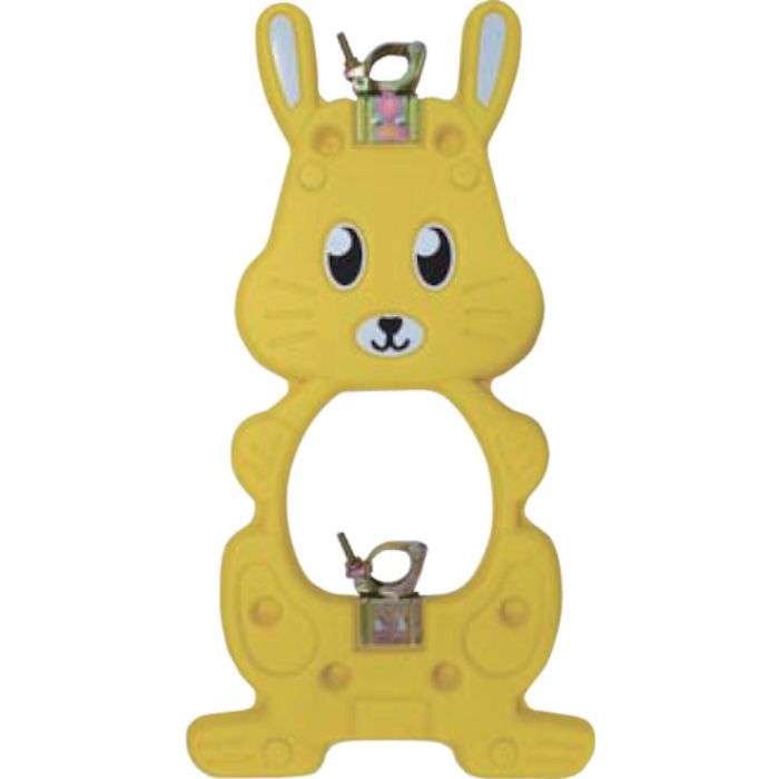 ANZEN 単管バリケード NEWラビット君 黄(Tcode:4367204)