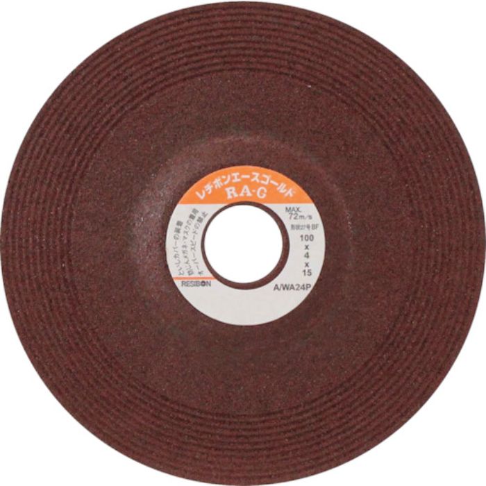 レヂボン エースゴールド RAG 100x4x15 AWA24P(Tcode:3458996)