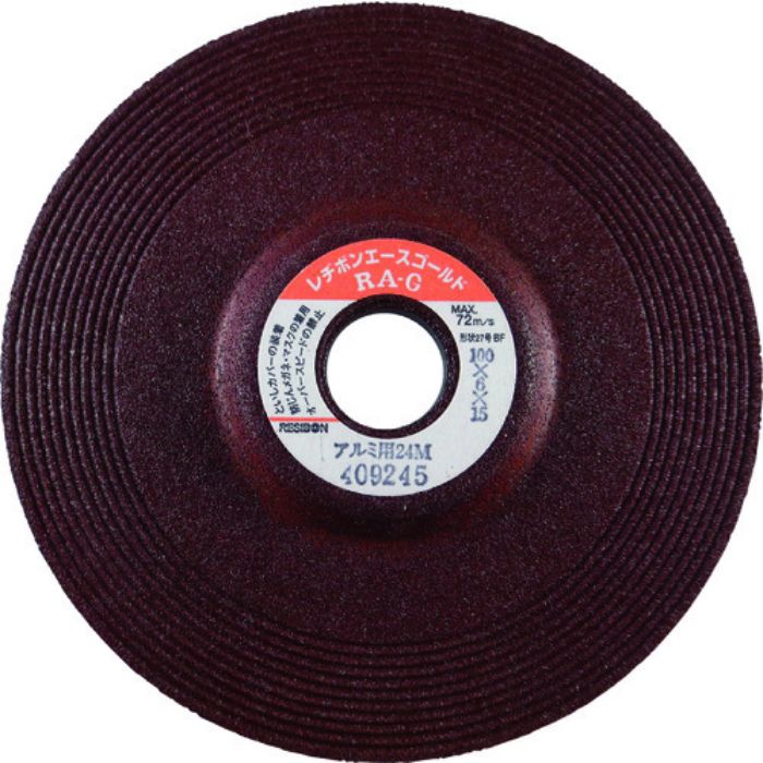 レヂボン エースゴールドRAG アルミ用 100×6×15 24M(Tcode:2966034)