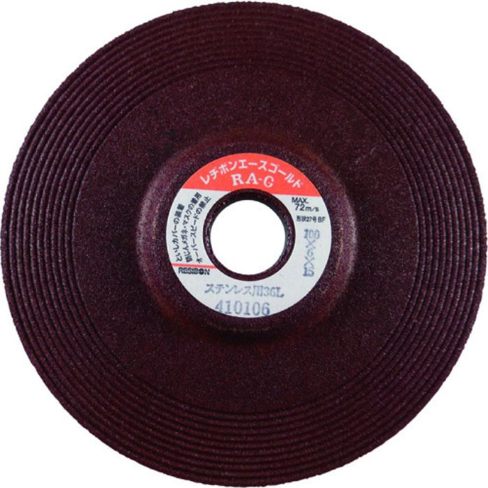 レヂボン エースゴールドRAG ステン用 100×6×15 36L(Tcode:2965984)