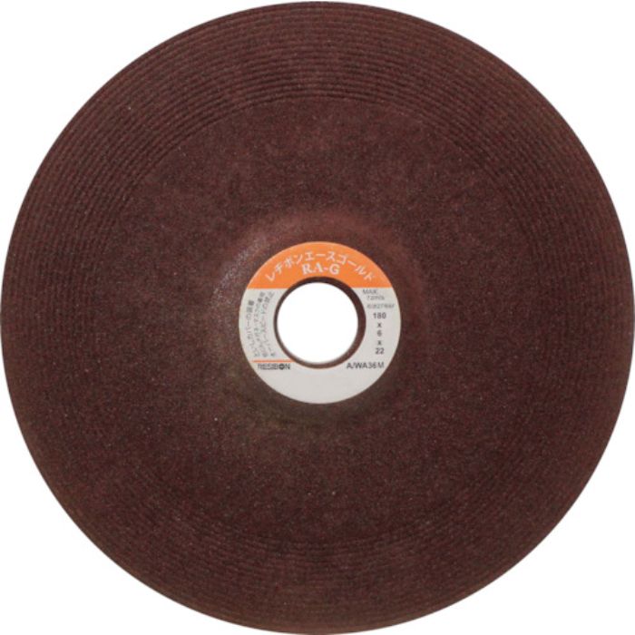 レヂボン エースゴールド RAG 180x6x22 AWA36M(Tcode:3458990)