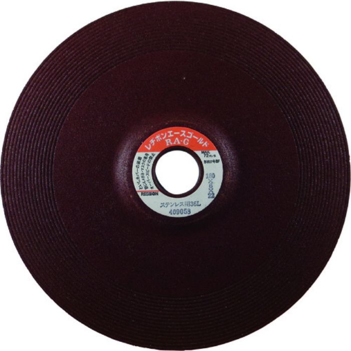 レヂボン エースゴールドRAG ステン用 180×6×22 36L(Tcode:2966026)