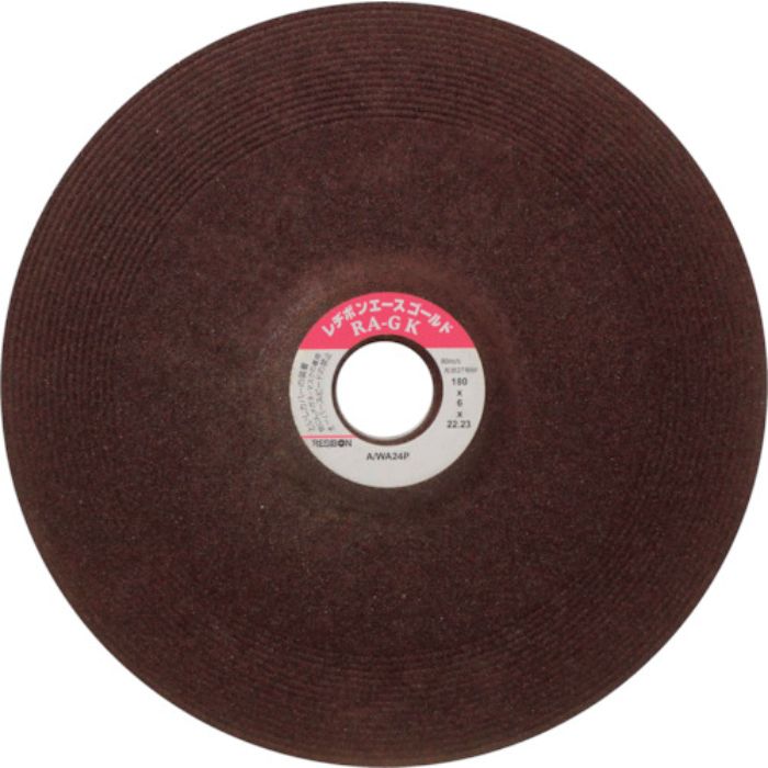 レヂボン エースゴールド 高速度用 RAGK 180x6x22.23 AWA24P(Tcode:3458985)