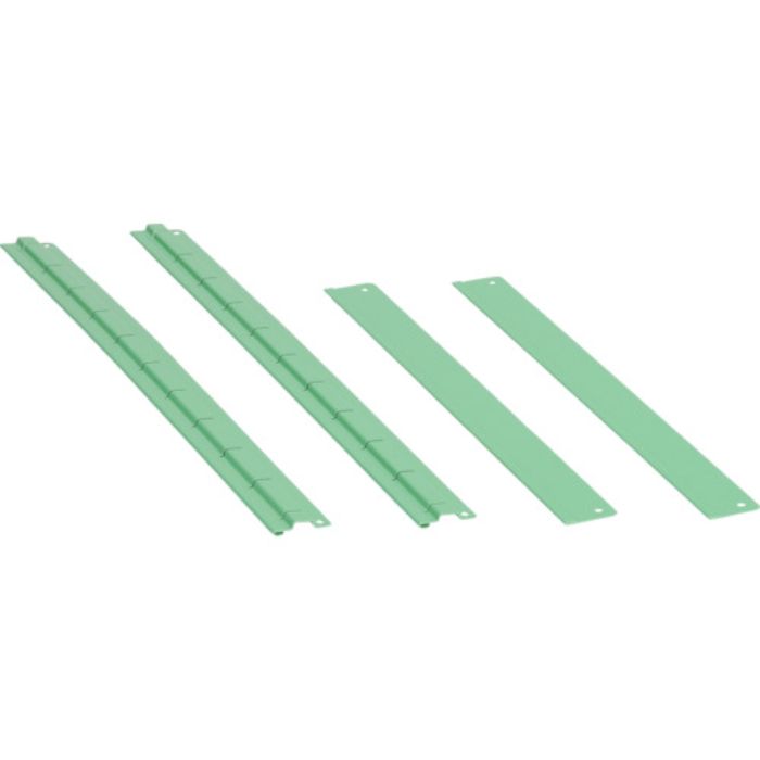 TRUSCO ツールワゴン ラビットワゴン用仕切板セット 600×400用 ヤンググリーン(Tcode:3663116)