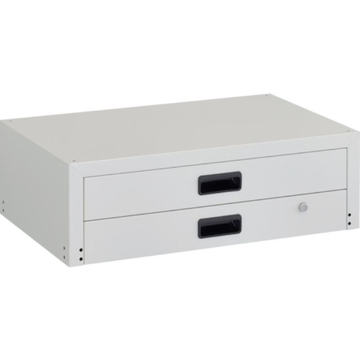 TRUSCO ツールワゴン ラビットワゴン用2段引出 700X450 ホワイト(Tcode:2407687)