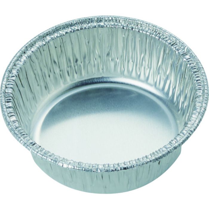 TRUSCO 使い捨てアルミ容器 丸深型 20枚入 90CC(Tcode:1612873)