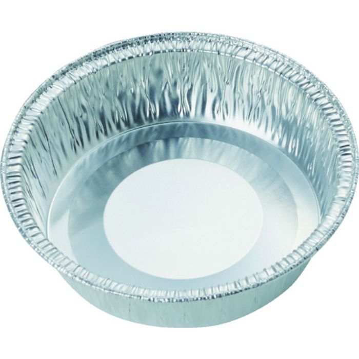 TRUSCO 使い捨てアルミ容器 丸深型 20枚入 120CC(Tcode:1612874)