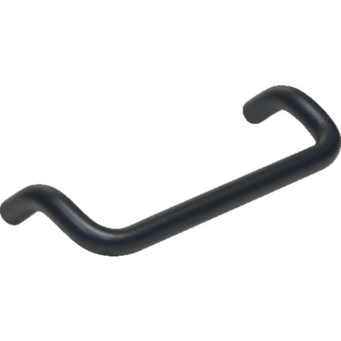Rohde ラウンドアルミハンドル 86×45 ブラック(Tcode:1086588)