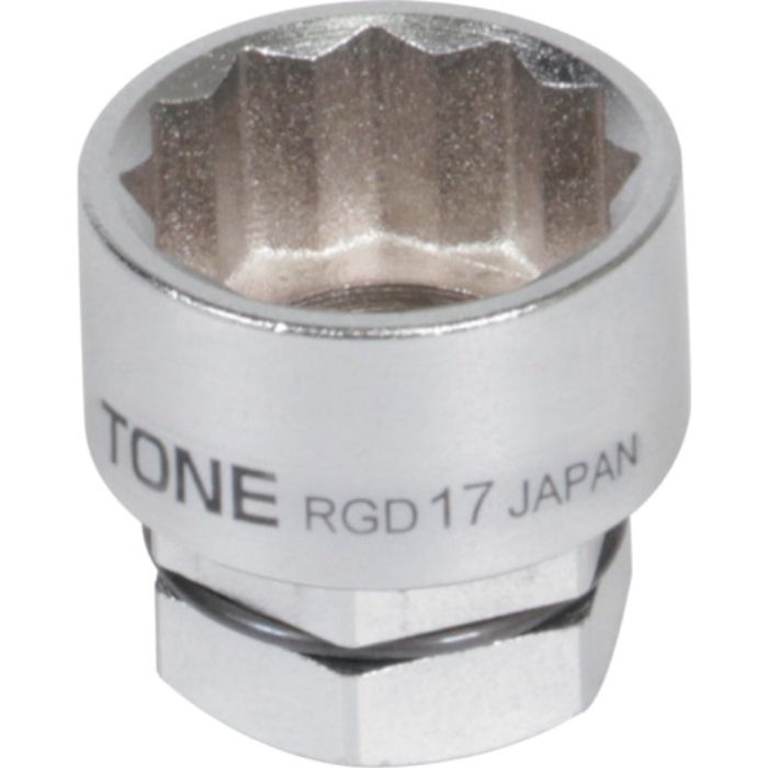 TONE ソケット(12角・めがね用) 対辺寸法16mm 全長22mm(Tcode:2502907)