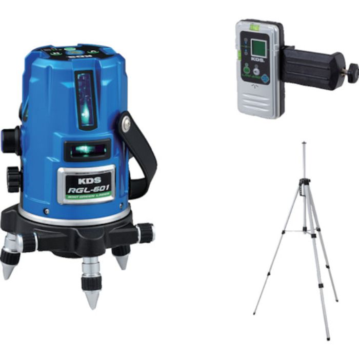 KDS ミントグリーンレーザー601受光器三脚付(Tcode:5334628)