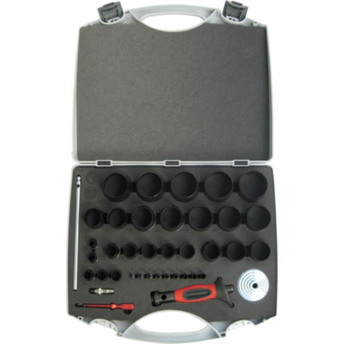 RACODON 穴あけポンチ 34個セット シールリングカッター付(Tcode:2509827)