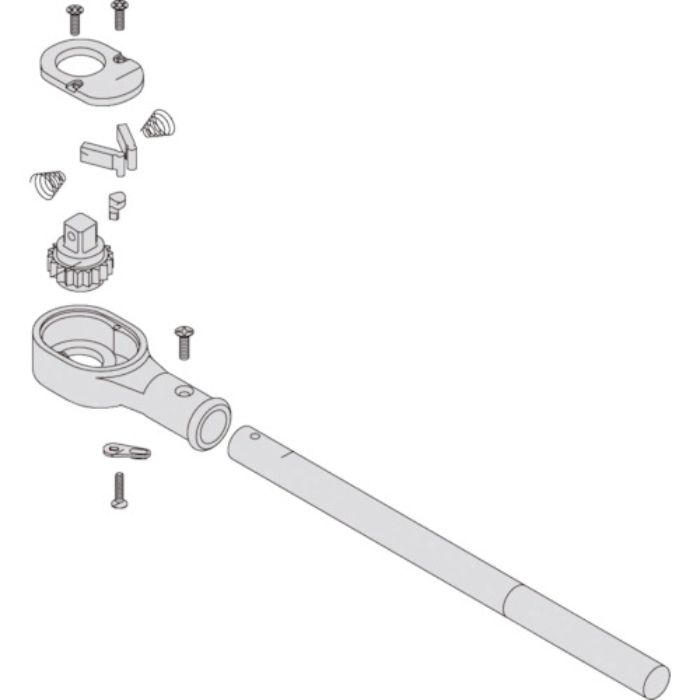 TONE RK-471N ラチェットハンドルリペアキット(Tcode:1058222)