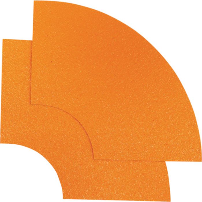 新富士 ロードマーキング ラインU字パーツ100mm幅 黄(Tcode:3539639)