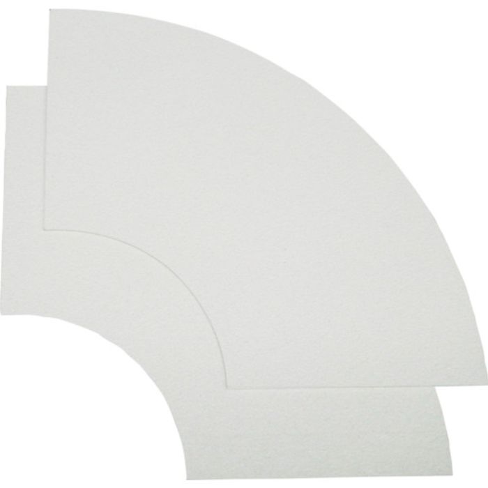 新富士 ロードマーキング ラインU字パーツ150mm幅 白(Tcode:3539641)