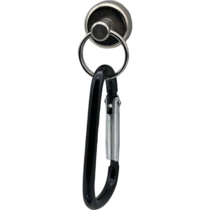 ラクテム 強力マグネットリング Φ20 ゴム・カラビナフック付(Tcode:4719780)