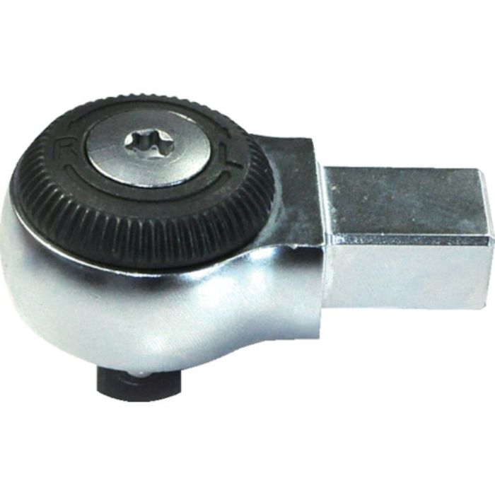 TRUSCO ラウンド型ラチェットヘッド 差込角6.35mm 取付サイズ9X12mm(Tcode:2571531)