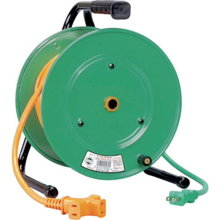 NICHIDO 電工ドラム びっくリール アースなし 20m(Tcode:8147348)