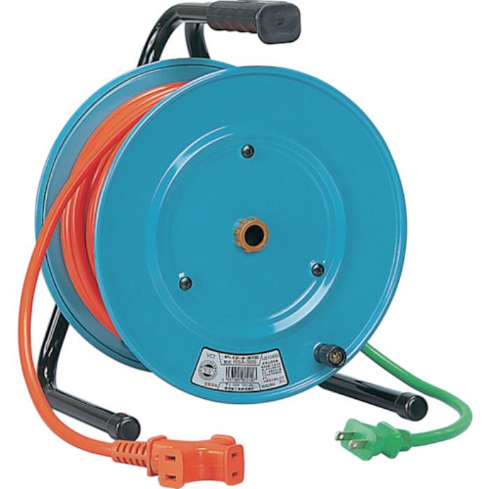 NICHIDO 電工ドラム びっくリール アースなし 30m(Tcode:8147349)