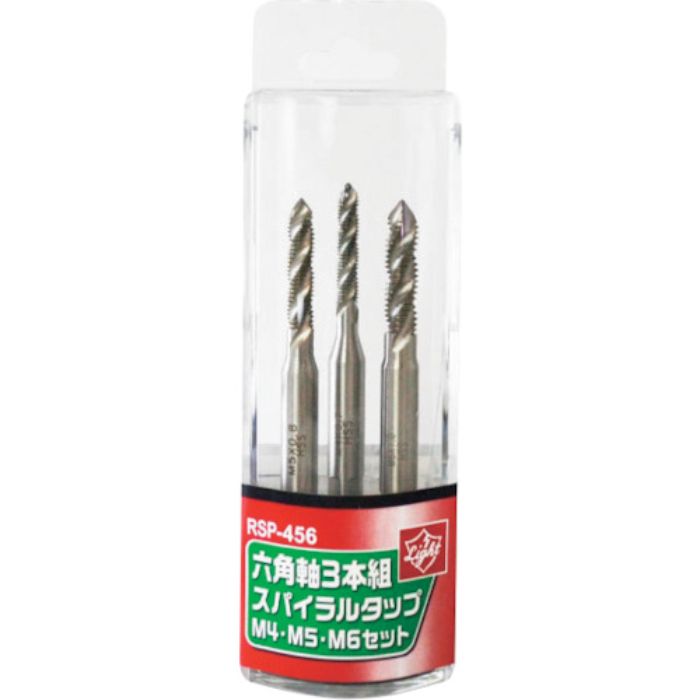ライト 六角軸スパイラルタップ3本組(Tcode:2360516)