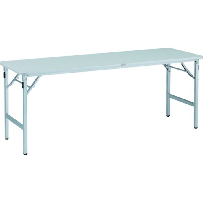 TRUSCO RTB型超軽量作業台 1800X600XH740 リノリューム張りテクセル天板 アルミ脚(Tcode:1948713)