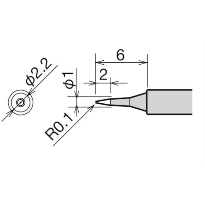 グット 替こて先 SB型 RX-812AS/802AS(Tcode:8183704)