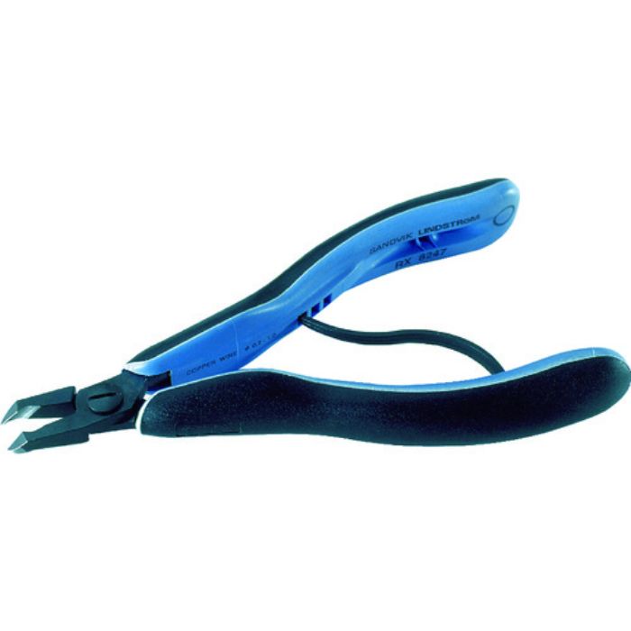 リンドストローム 電子斜めニッパー 銅線切断Φ0.2〜1.0 全長143.0mm(Tcode:4981928)