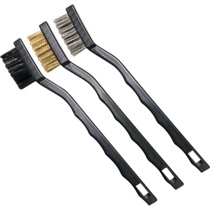 ベストツール SBS 3本組ワイヤーブラシセット(スモールサイズ)【ステンレス・真鍮・ナイロン】(Tcode:4074627)