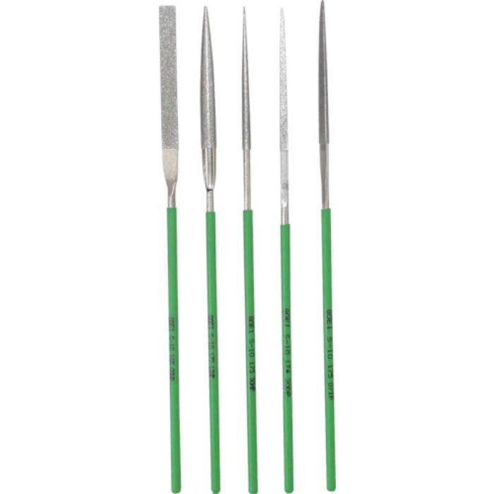 呉英 DIAヤスリ S-10 5種類セット 164(Tcode:8528996)