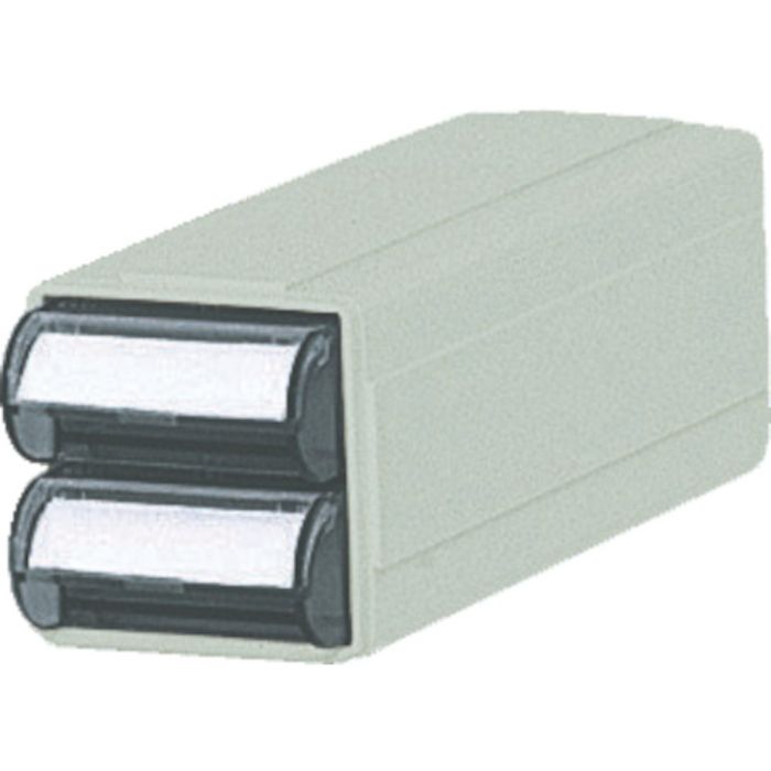 サカセ ビジネスカセッター Sタイプ単体 W63×D192×H63 引出し2個(Tcode:5097509)