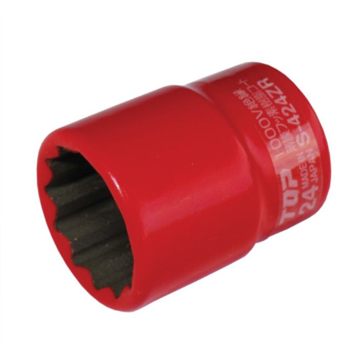 TOP 絶縁ソケット 差込角9.5mm 対辺13mm(Tcode:8170955)