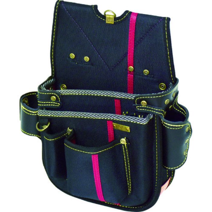 KH 進化シリーズ ネイルバッグ(小) 黒/緋 右腰用(Tcode:7708076)