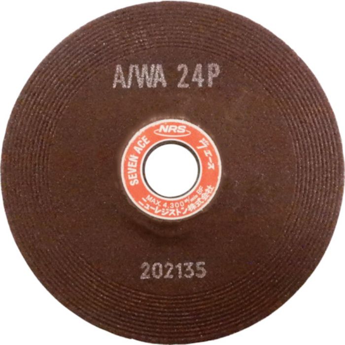 NRS 研削砥石 セブンエース 150×6×22 A/WA24P(Tcode:4519728)