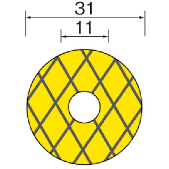 ミニモ クロスベースダイヤモンドディスク#120 φ31 (3枚入)(Tcode:8525230)