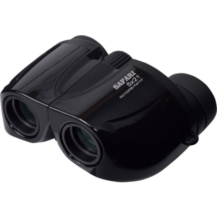 SIGHTRON コンパクト広視野5倍双眼鏡 SAFARI5X21 ブラック(Tcode:2607045)
