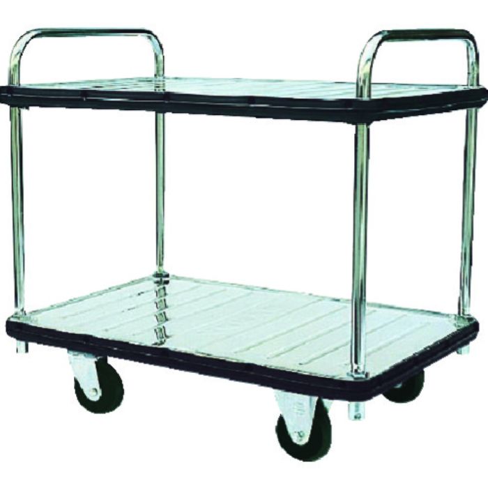 ダンディ ステンレス台車 ダンディSシリーズ タイプSA 2段テーブル式 W935×D605(Tcode:2082524)