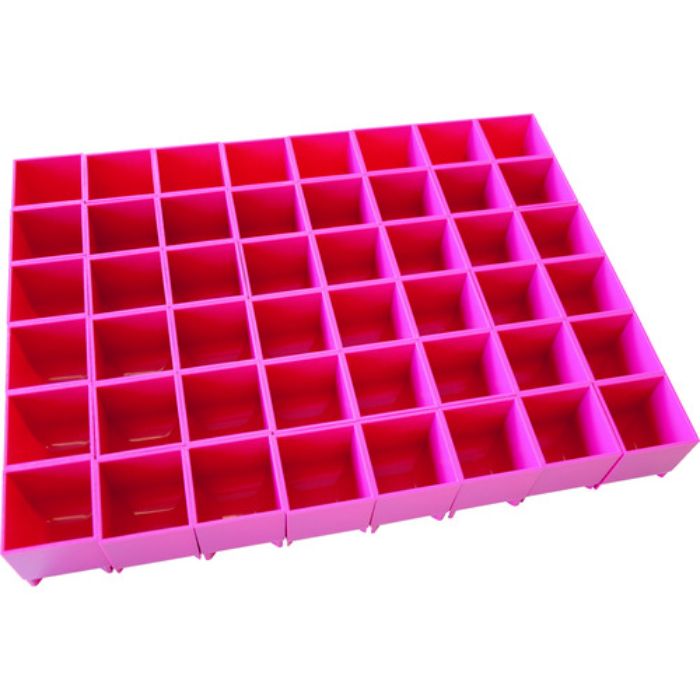 TRUSCO プロ用段積みバッグ STACK BLOCK パーツケース 420X70 Aタイプ(Tcode:1164243)