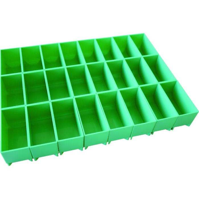 TRUSCO プロ用段積みバッグ STACK BLOCK パーツケース 420X70 Bタイプ(Tcode:1164245)