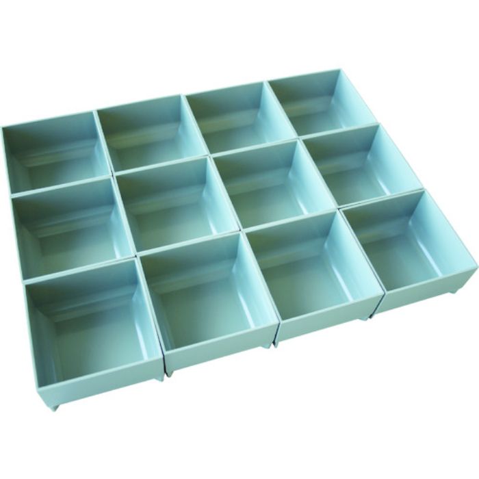 TRUSCO プロ用段積みバッグ STACK BLOCK パーツケース 420X70 Cタイプ(Tcode:1164246)