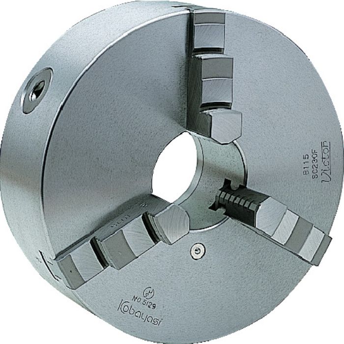 ビクター スクロールチャック SC230F 9インチ 3ツ爪 一体爪(Tcode:2391121)