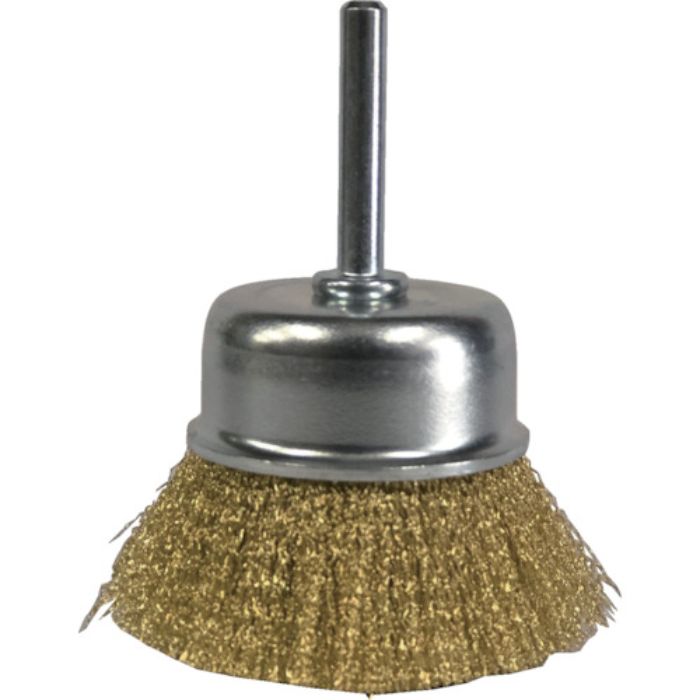 SUNPOWER 真鍮軸付カップブラシ(BS)(Tcode:5531315)