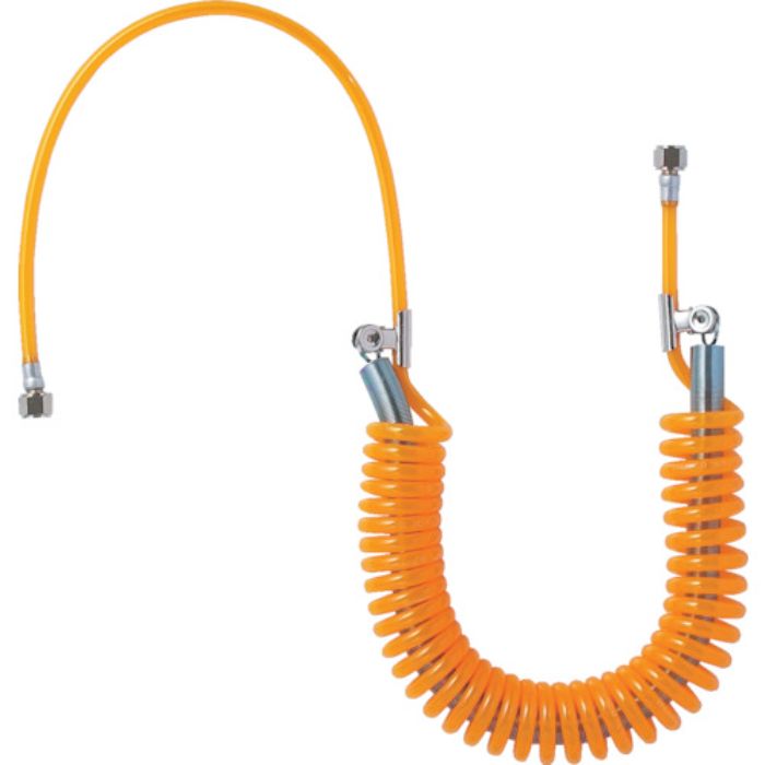 TRUSCO 取替用スプリング式ウレタンコイルホース 6m(Tcode:2314665)