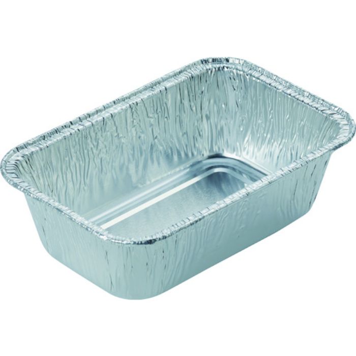 TRUSCO 使い捨てアルミ容器 角深型 20枚入 300CC(Tcode:1612877)