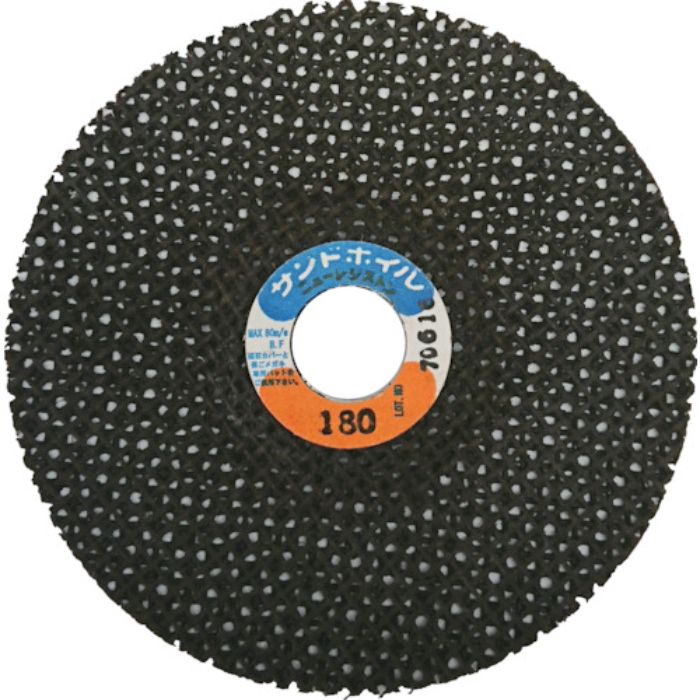 NRS 網目状研磨ディスク サンドホイル 100×2×16 #180(Tcode:4518161)