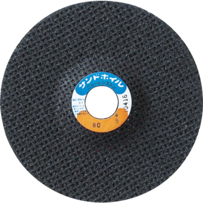 NRS 網目状研磨ディスク サンドホイル 100×2×16 #80(Tcode:4518217)