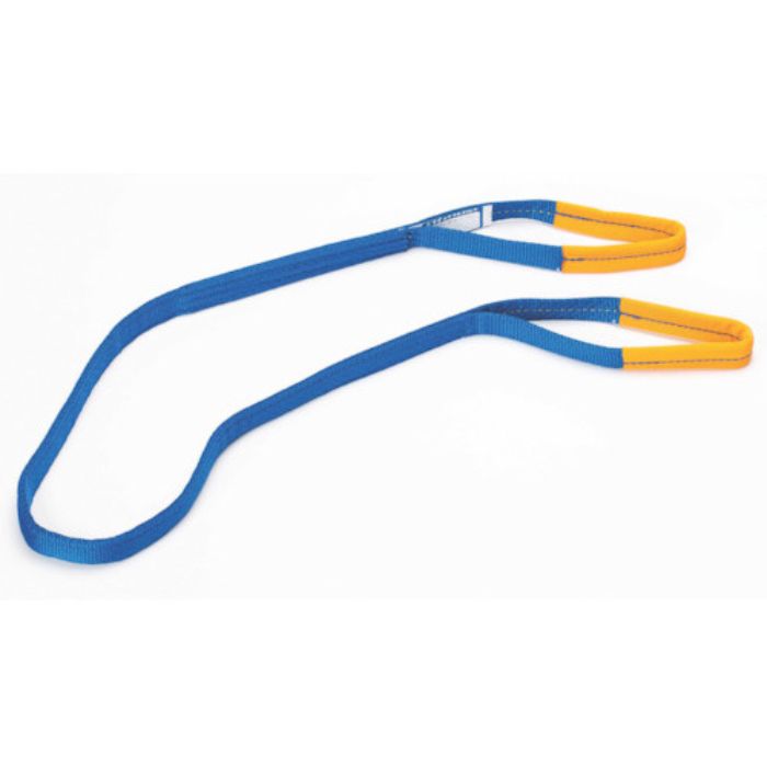 シライ ベルトスリング シグナルスリング[[R上]] エコマーク認証商品 SE3E(JIS3トウキュウ) 両端アイ形 75mm幅×長さ5.0m)(Tcode:4495808)