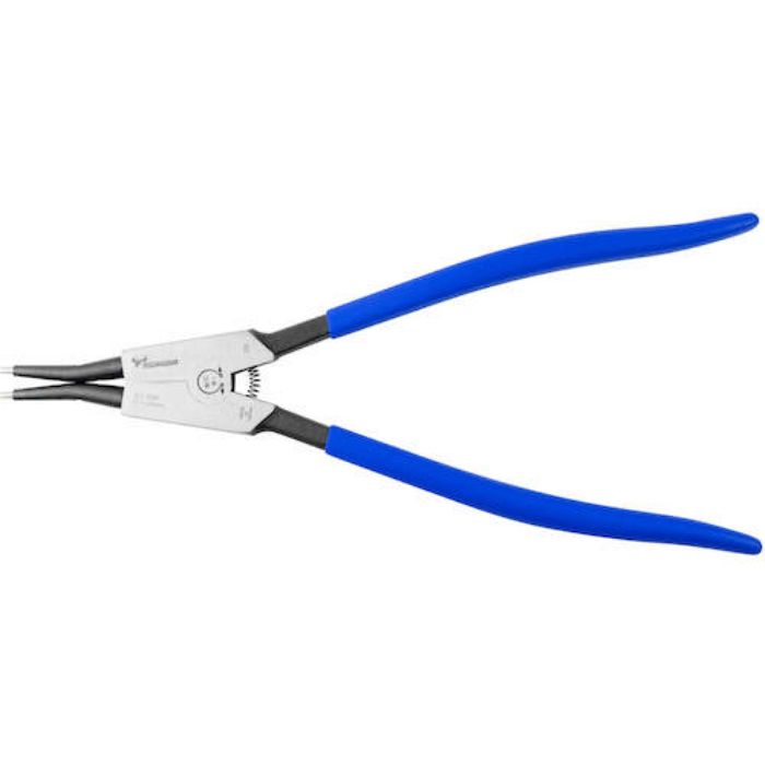 TTC KingTTC 硬質ビットスナップリングプライヤー軸用 直爪 バネ付 全長326mm(Tcode:8681703)