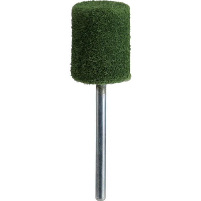 TRUSCO フェルトミニホイール 平型 Φ15 研磨用 緑色 (10個入)(Tcode:1435493)